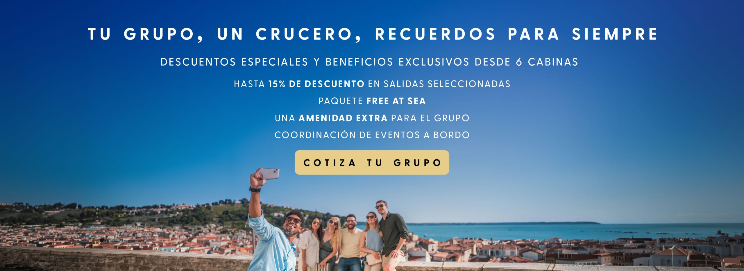 Tu grupo, un crucero, recuerdos para siempre - Norwegian Cruise Line Chile