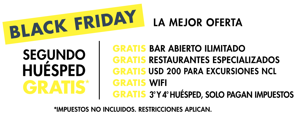 NCL Black Friday - nov 22