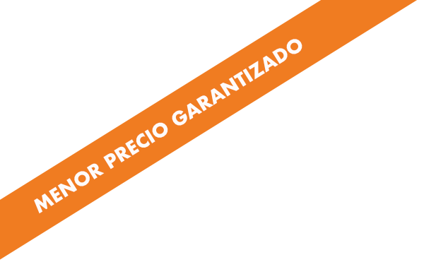 mejor precio garantizado Menor precio garantizado